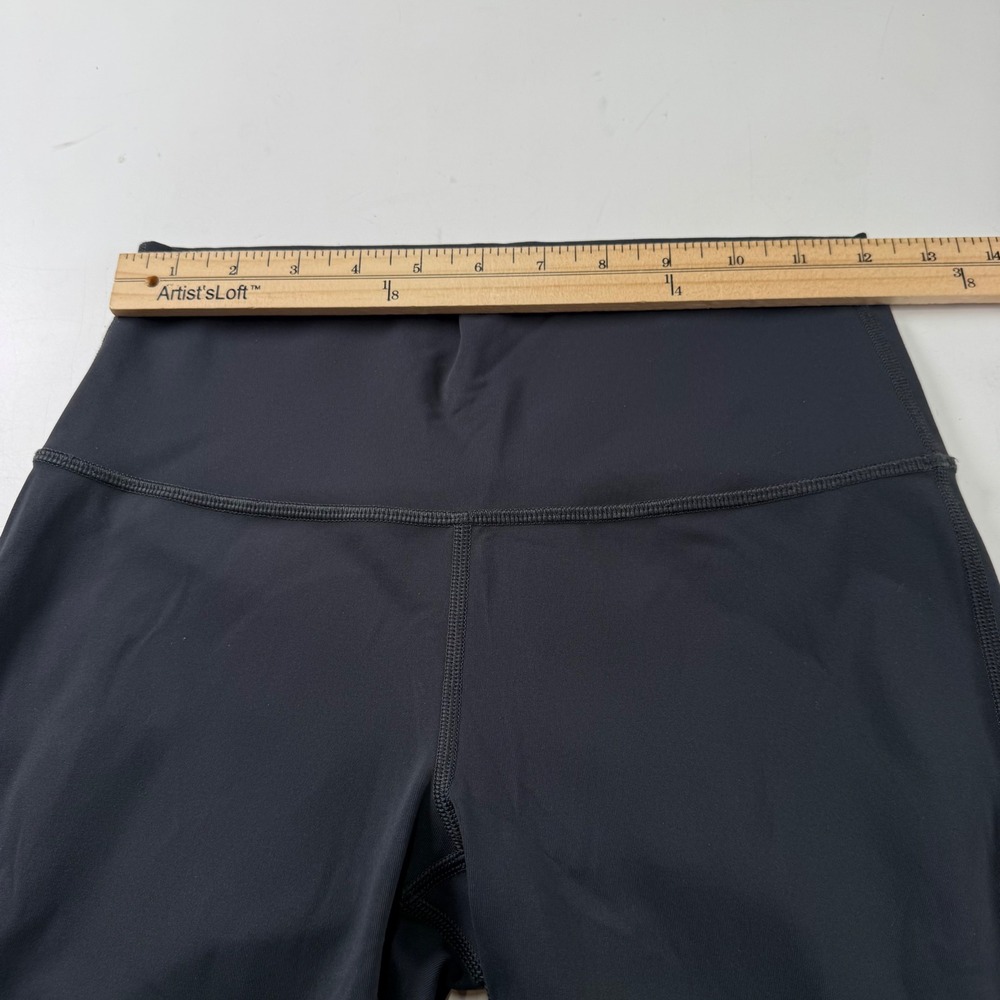 Lululemon Wunder Under High Rise‎ Mix & Mesh 28" Melanite Leggings Size 6 - Picture 5 of 8